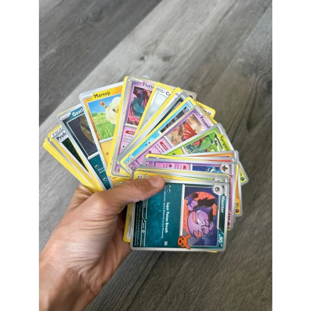 40 Pokémon Assorted Card Lot Stage 2 Stage 1 Basic Trainers